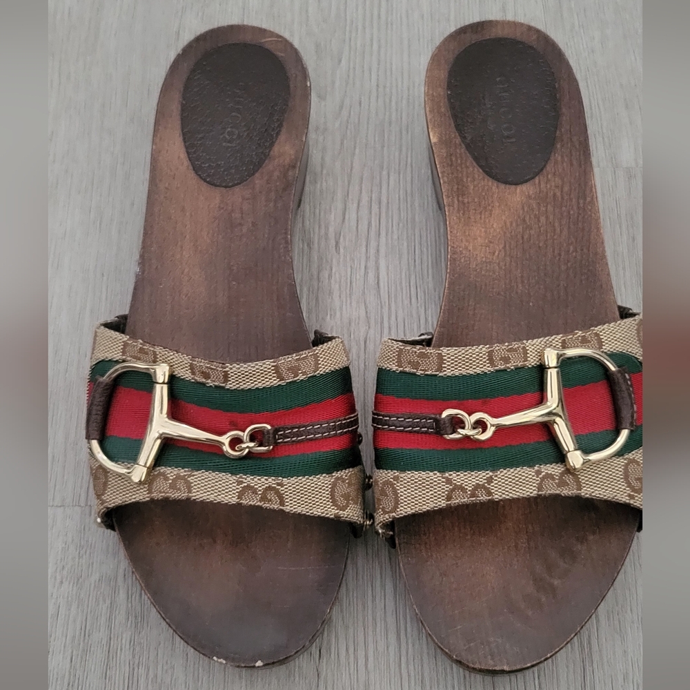 gucci slip on sandal